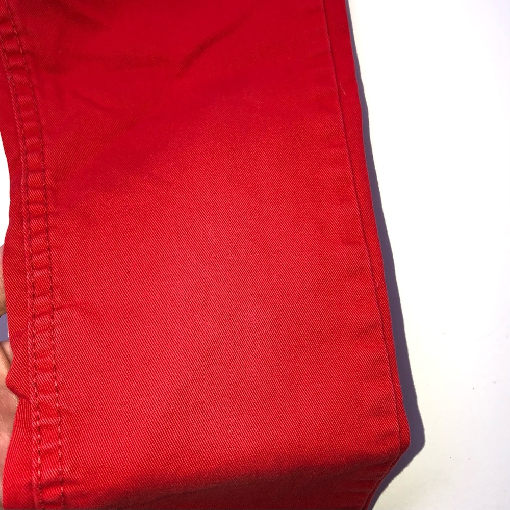 Genuine kids red straight leg jeans size 6x - Picture 5 of 5